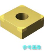 (SANDVIK) SNGA120408S01525F(7115) T-Max P 旋削用CBNネガ心付け(620) 7115 【5個】 切削・研削工具用アクセサリー-旋削用チップ