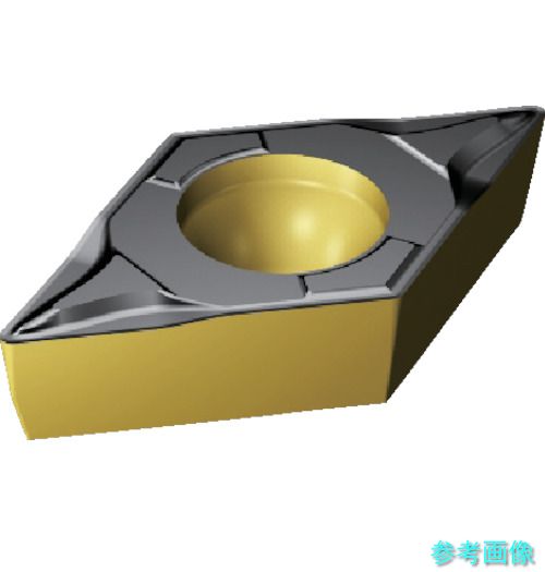 (SANDVIK) DCMT 11 T3 08-MF(2220) コロターン107 旋削用ポジ心付け(122) 2220 【10個】