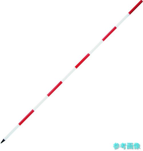 《個人宅配送不可》 シンワ 76996 ポール アルミ製 2m 10本入り 【1箱(10本)】