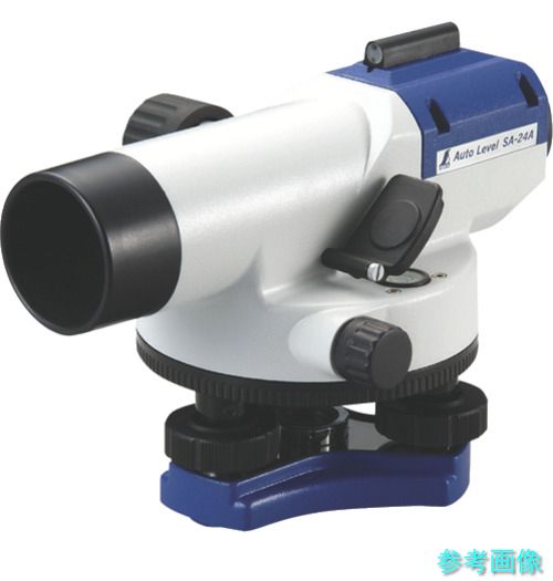 《人間宅送りとどける不可》 シンワ 76653 オート気泡管水準器 24倍 SA-24A球面脚頭式三脚架付
