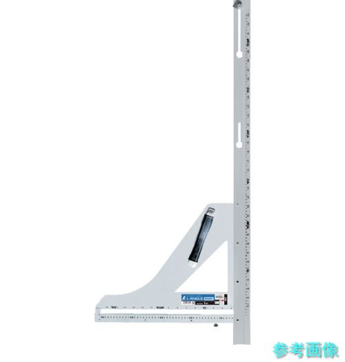 《個人宅配送不可》 シンワ 78570 マルノコガイド定規エルアングル1000mm横目盛付｜イーキカイ　店 7,493円