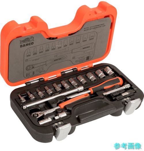 BAHCO SL65 65pcs. 1/4インチソケットセット