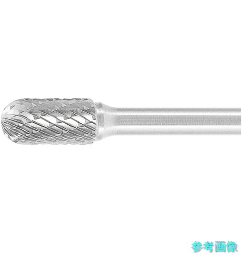 スーパー SB2C10S スーパー超硬バー シャンク径6mm(先丸円筒型)シングルカット(刃径:19.0)