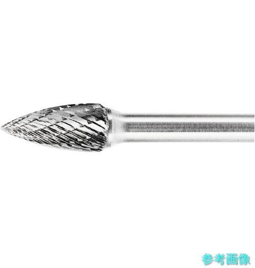 百貨店 SB4C06 百貨店超硬赤ちょうちん シャンク径6粍(尖んがり型)ダブルとり捨てる(刃径:19.0)