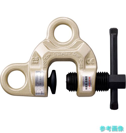 スーパー SDC0.5NRF ねじ式クランプ スクリューカムクランプ(ダブル・アイ型) 基本使用荷重0.5t(RFIDチップ搭載/S・M・A・Я・T管理アプリ対応)|イーキカイ 店