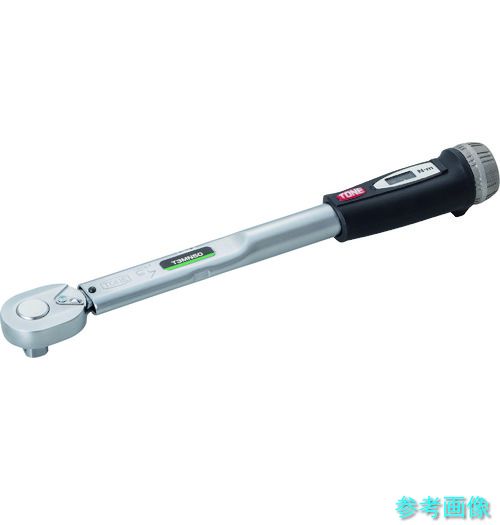 TONE T3MN100-QL プレセット形トルクレンチ(ダイレクトセットタイプ)差込9.50mm L387mm 【1個】