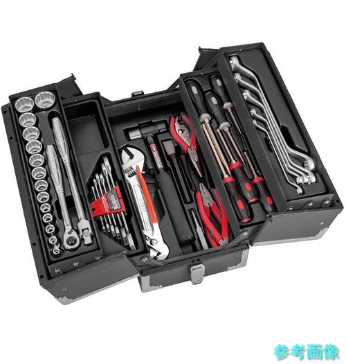TONE TSS4331BK 確保用物の具仕掛ける 物の具仕掛ける 引っ敷き黒いこと 差込角12.7粍 53点仕掛ける 工具セット-手動工具-DIY・工具