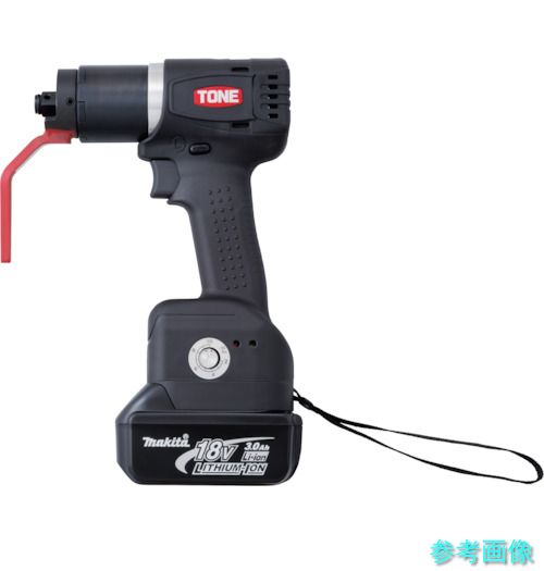 製造業者直送 (TONE) CST10 電動差しひびき鍵 コードレスシンプルトルコン 締付トルク100N・m 差込角12.7粍