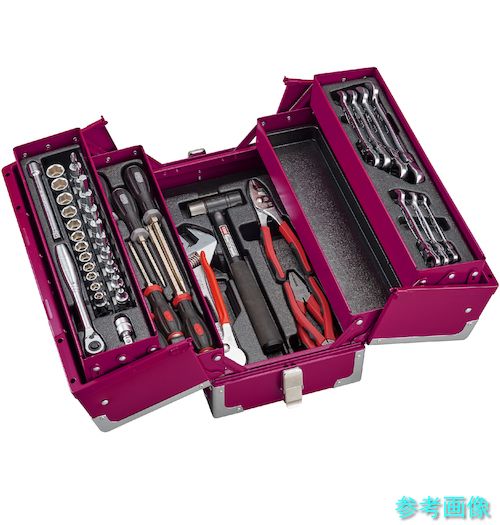 メーカー直送 (TONE) TSH330RB ツールセット(ラズベリー)