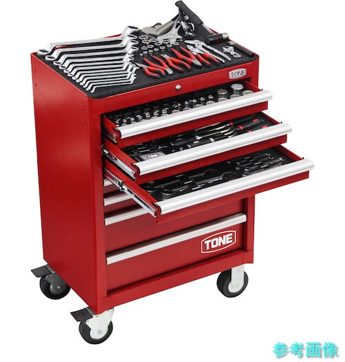 メーカー直送 (TONE) TCXT912SV ツールキャビネットセット(シルバー)