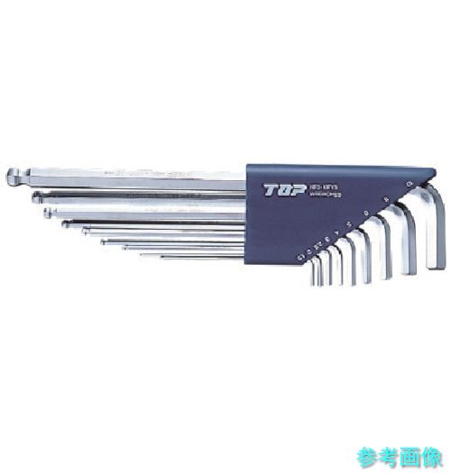 TOP HBL-9000 ボールポイントレンチロングタイプセット 9本組