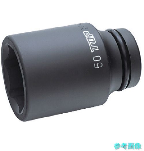 (TOP) PT-855L インパクト用ディープソケット 差込角25.4mm 対辺55mm