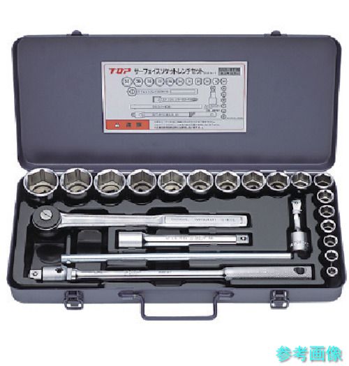 (TOP) SSS-417S サーフェイスソケットセット 差込角12.7粍