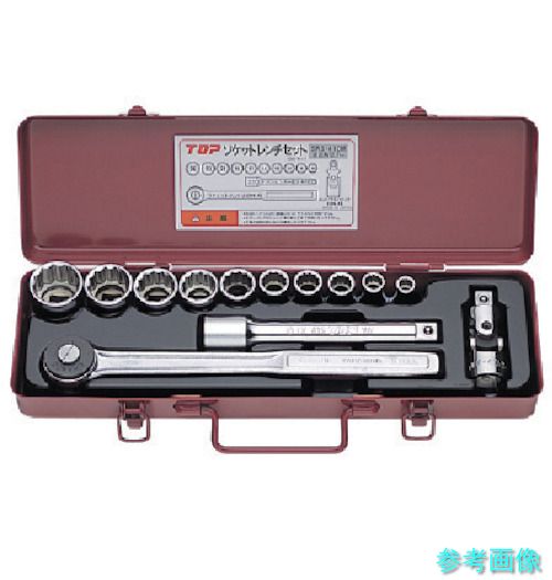 (TOP) SWS-410M ソケットレンチセット 差込角12.7mm 13点