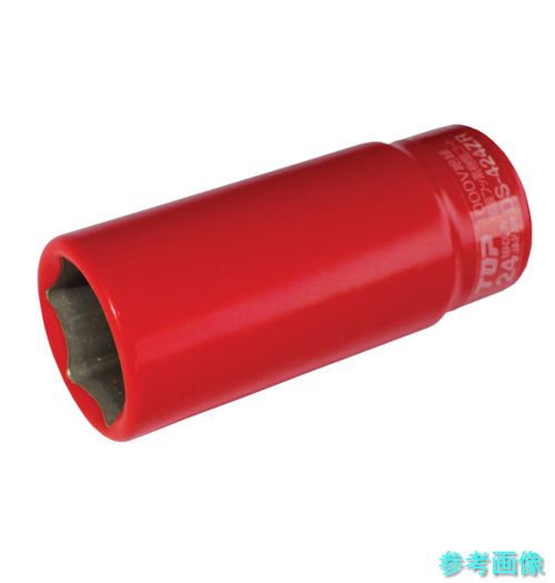 (TOP) DS-424ZR 絶縁ディープソケット 差込角12.7mm 24mm