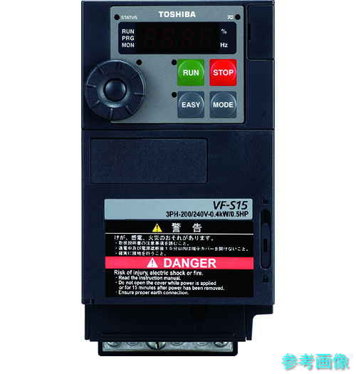 楽天市場】東芝 VFS15-2007PM 三相200V入力インバータ 適用モータ出力0.75kW : イーキカイ 楽天市場店