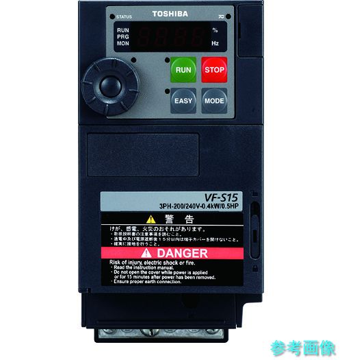 東芝 VFS15-2015PM 三相200Vインプットインバ-タ 当て嵌める原動機最終生産物1.5kW