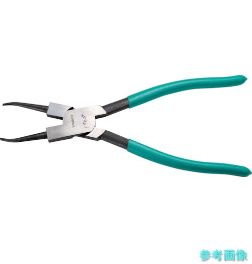 TRUSCO 62-3A スナップリングプライヤー 孔用 Φ3.0 直爪62型