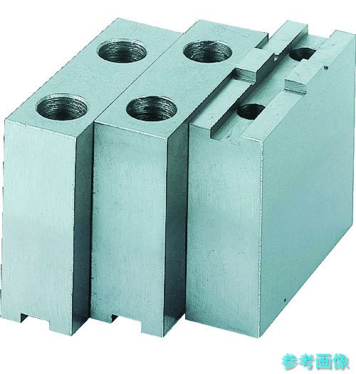 TRUSCO SK-6-60 生爪北川用 SK高爪用 チャック6インチ H60mm 【1Ｓ(3個)】