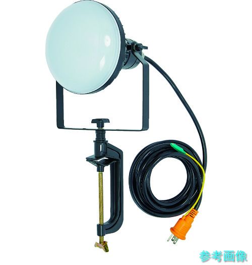 TRUSCO RTLE-505EP-V LED投光照明器 DELKURO バイスタイプ 50W 5m 地びた付 2芯3芯両用印字機