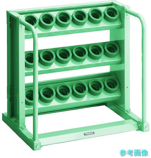 メーカー直送(北海道・沖縄・離島は除く) (TRUSCO) VTL-E37 ツーリングラック HSK63A BT40 NT40兼用 18個収納