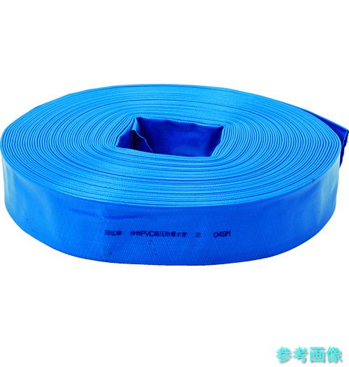 TRUSCO TPVCH-50-100 PVC送排水用ホース 50mm×100m