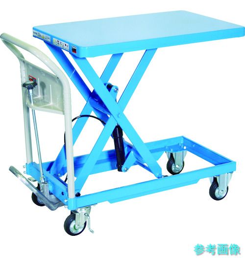 《人間宅送りとどける不可》 TRUSCO HLFA-S250B ハンドリフター 250kg 500X800 青碧