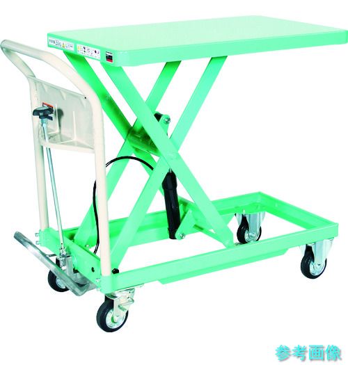 《人間宅送りとどける不可》 TRUSCO HLFA-S250G ハンドリフター 250kg 500X800 緑であること