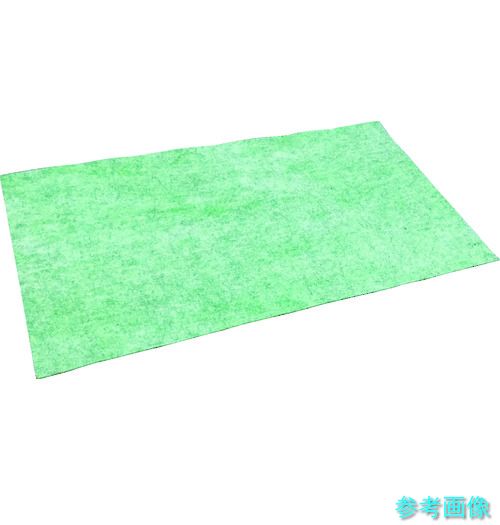 《個人宅配送不可》 TRUSCO TOFP-5090-10 ノンスリップオイルキャッチャーマット 緑 500X900 10枚入 【1袋(10枚)】