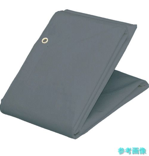 TRUSCO GBS-3654A-GY 防炎シートα軽量 幅3.6mX長さ5.4m グレー 6,190円