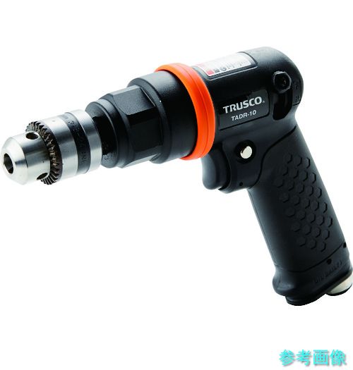 TRUSCO TADR-10 エアードリル 10mmチャック 軽量ボディ|イーキカイ 店