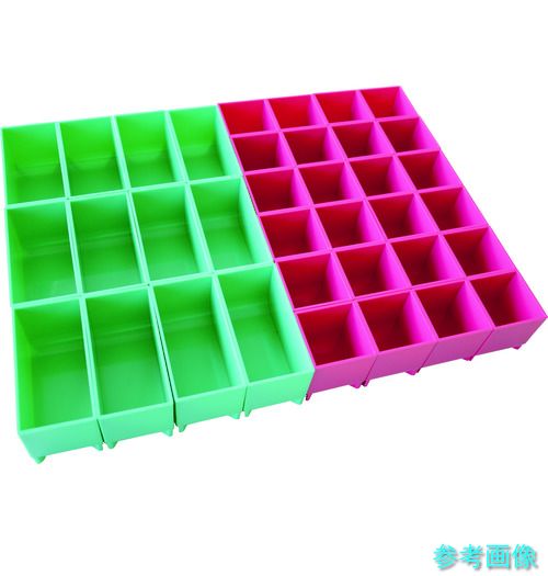 TRUSCO SB-PT42B-D 労働者階級用段積み御徒面子 STACK BLOCK 部分品容れもの 420X70 D手合い 【1Ｓ(6個)】