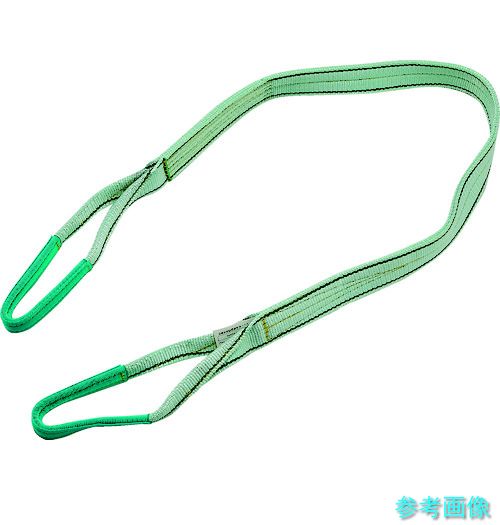 TRUSCO TPSH75-50 豪然たるポリエステルスリング JIS4カテゴリー化 両端目玉形 75mmX5.0m