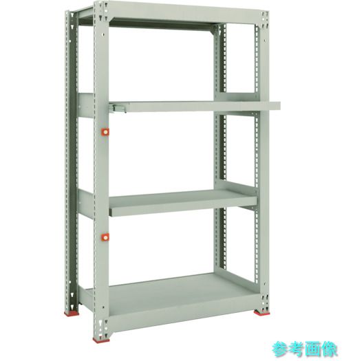 TRUSCO M3-5352M2 スチールラック M3型中量棚 900×471×H1500 4段うちスライド2段 単体 43,239円