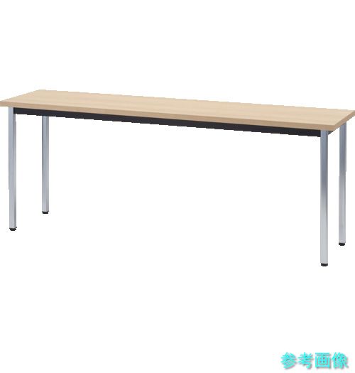 メーカー直送 (TRUSCO) TUVT-1845-T 抗ウイルステーブル チーク 1800×450