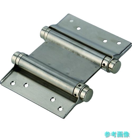TRUSCO FH102-SUS-B ステンレス鋼製親しさ骨っぷし 両開 全長102粍 (2個入) 【1箱(2個)】