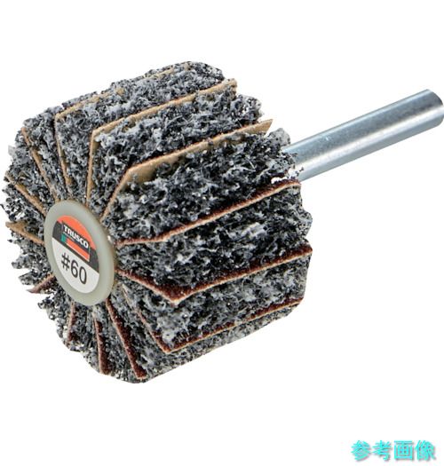 TRUSCO FM6025-60 ナイロンミックスホイール 外径60X厚25X軸6 60♯(5個入) 【1箱(5個)】