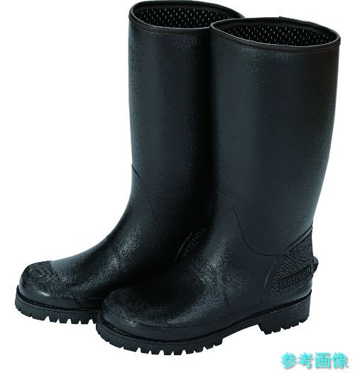 TRUSCO TR100MU-BK-M 防寒レインブーツ ブラック M