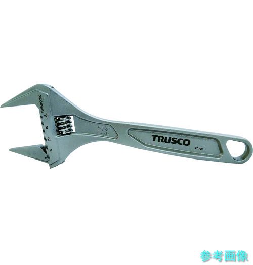 TRUSCO TSWMTC-200 超ワイドチタン合金製モンキーレンチ 200mm 38mm｜イーキカイ　店