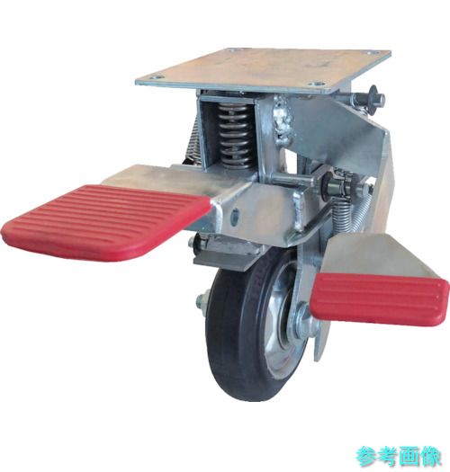TRUSCO ASST-150 推しすすめる助けること規則体系付き添い人手押し車ストッパー 150Φ用