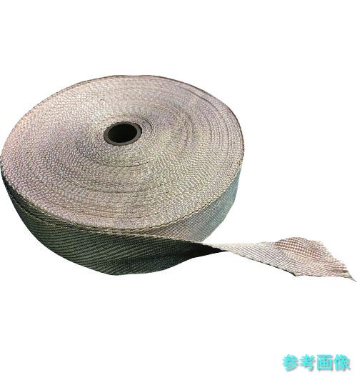 TRUSCO TSTB-1350 シリカテープ(焼成品) 奥ふかさ1.3×幅50×30m