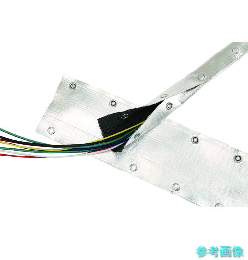 TRUSCO OSAM501 遮熱断熱配線保護チューブ ホックタイプ 50Φ1m