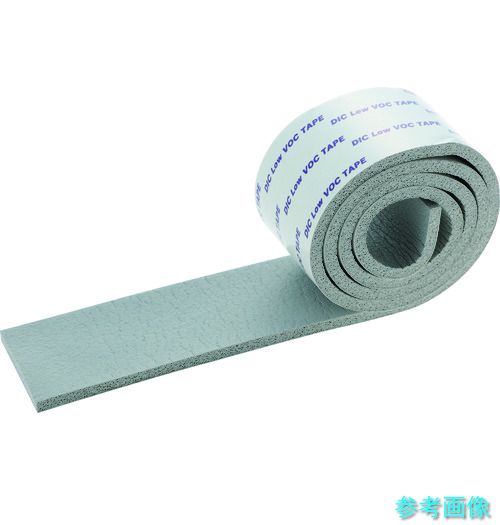 TRUSCO TAFLG-375-10M 手ごわいロングEPDM磁気テープ 薄墨色3mmX75mmX10m
