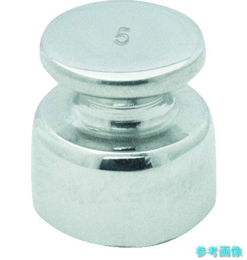 TRUSCO MLCF1-5G OIML 円筒分銅 F1級 5g