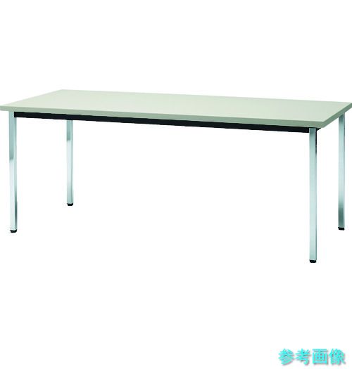 製造会社直送(北海道・沖縄・離島は除く) (TRUSCO) TD1590-NG 話し合い用早見表 1500X900XH700 角脚 下棚皆無 ニュー薄墨色