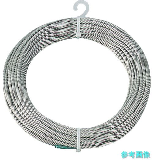 TRUSCO CWS-6S20 ステンレスワイヤロープ Φ6.0mmX20m