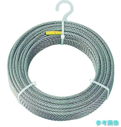 TRUSCO CWS-6S30 ステンレスワイヤロープ Φ6.0mmX30m