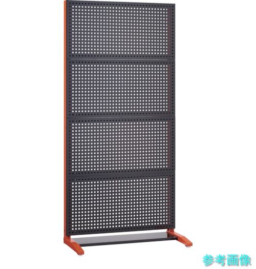 TRUSCO UPR-4000-BK UPR型パンチングラック H1885 黒オレンジ