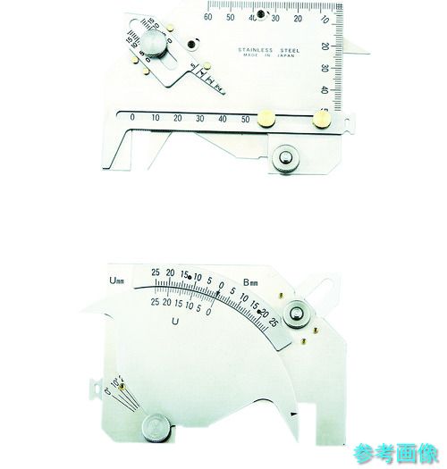 TRUSCO TWGU-8M 溶接ゲージ 統治地域交通省新標準尺度其れ相応品