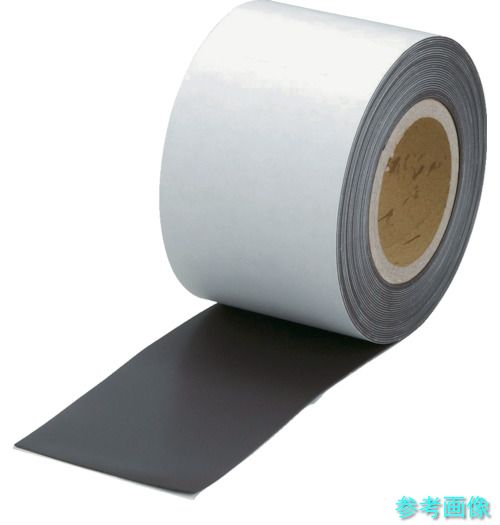 TRUSCO TMGN1-250-10 磁石渦巻形 のり付 t1.0mmX巾250mmX10m